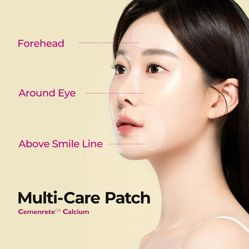 Calcium Volume Eye Patch 60ea - Anti-aging, Drooping Eyelid, Puffiness | Korean Cosmetics, Firming&Moisture Mask Under Eye Patch
