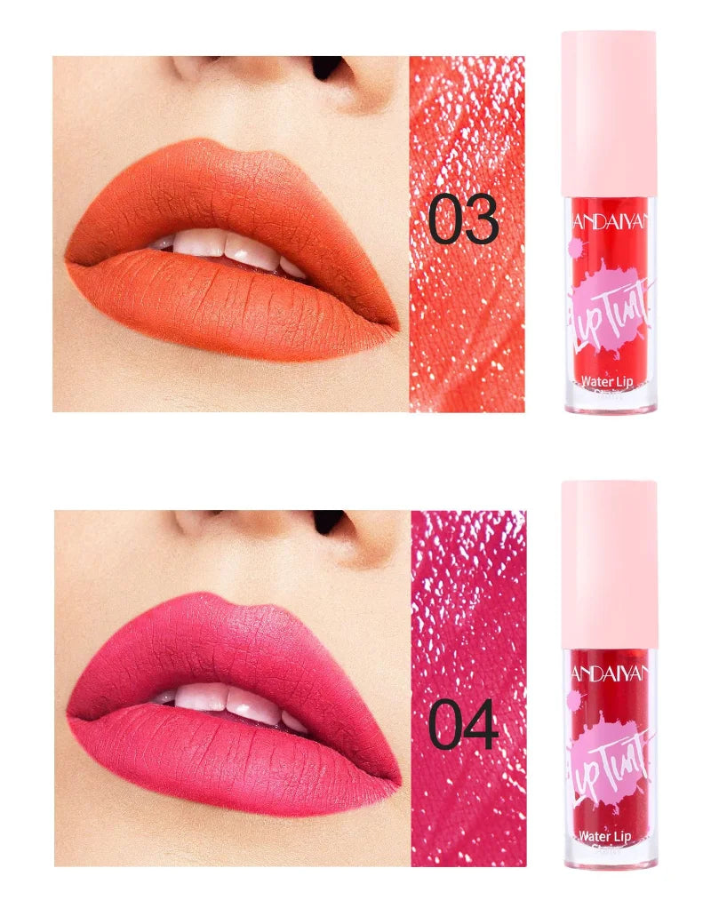 Liquid Lipstick and Blush 2 In 1 Waterproof Long Lasting Water Lip Stain Lips&cheek Makeup