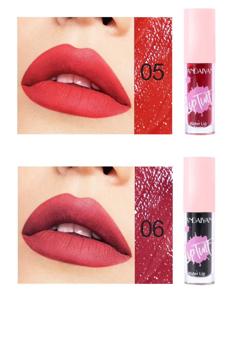 Liquid Lipstick and Blush 2 In 1 Waterproof Long Lasting Water Lip Stain Lips&cheek Makeup