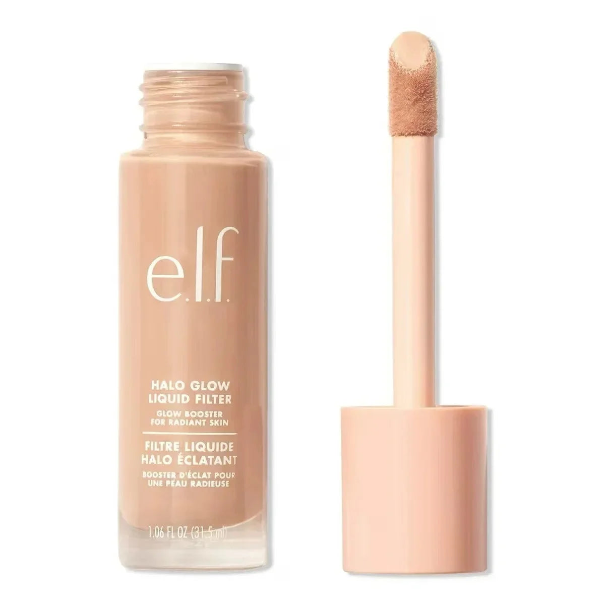 New Elf Soft Foundation Breathable Longwear Oil-Control Non-Caking Natural Concealing Even Skin Tone Makeup for Daily Nude Look