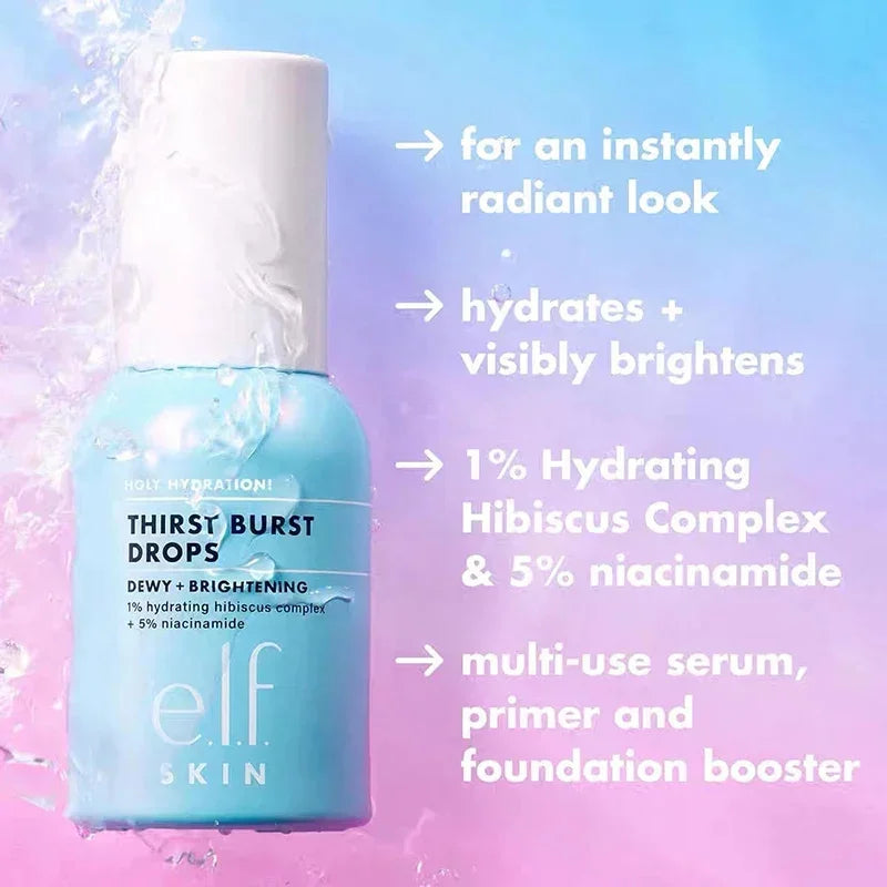 New Elf Soft Foundation Breathable Longwear Oil-Control Non-Caking Natural Concealing Even Skin Tone Makeup for Daily Nude Look