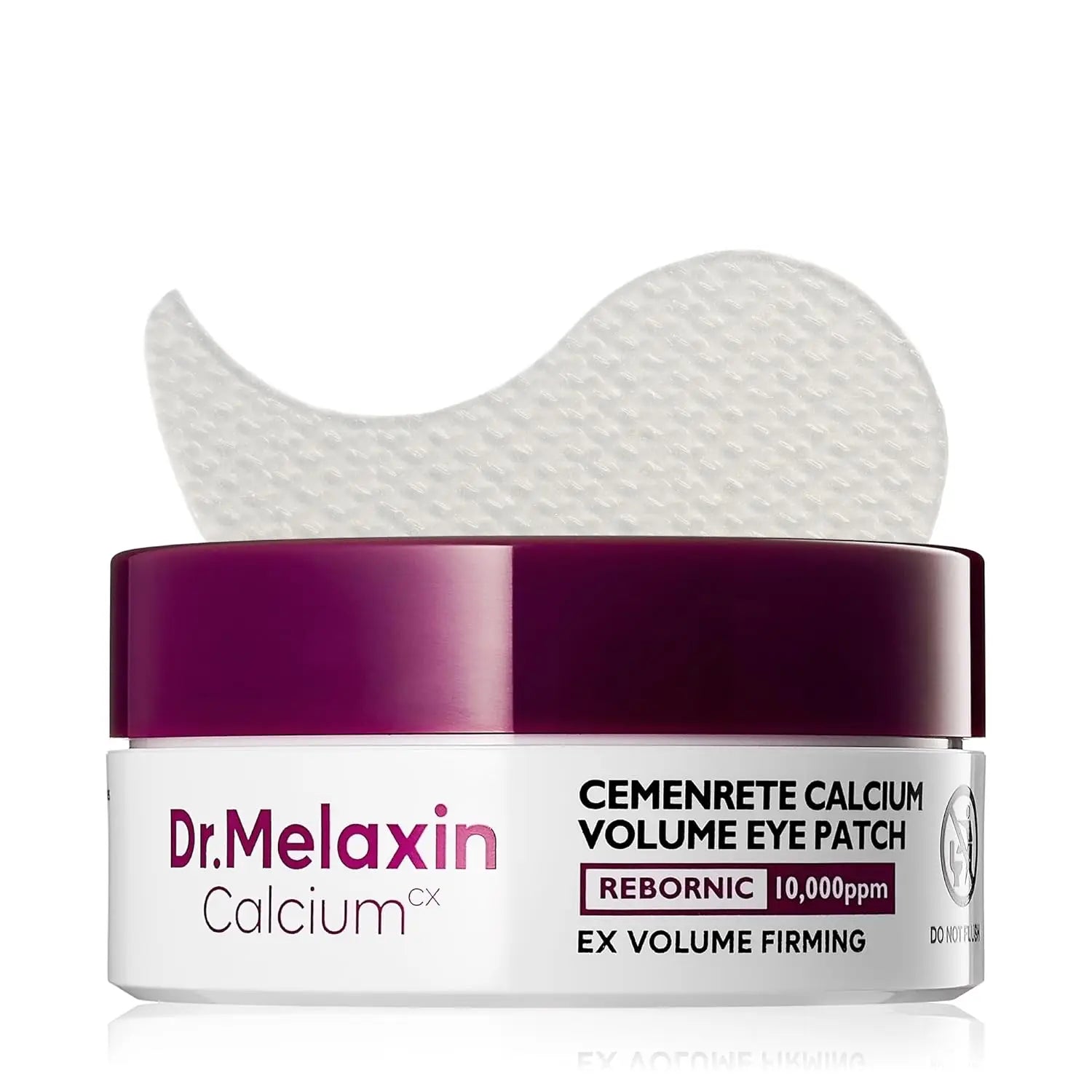 Calcium Volume Eye Patch 60ea - Anti-aging, Drooping Eyelid, Puffiness | Korean Cosmetics, Firming&Moisture Mask Under Eye Patch