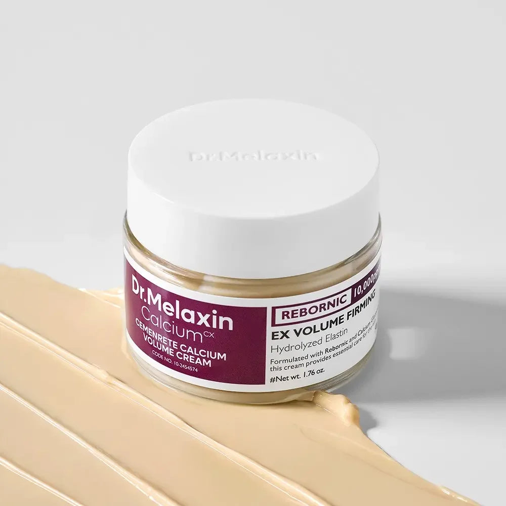 Calcium Cemenrete Volume Intense Firming Cream with Collagen & Elastin, Lifting & Volumizing Face Cream for Sagging Skin