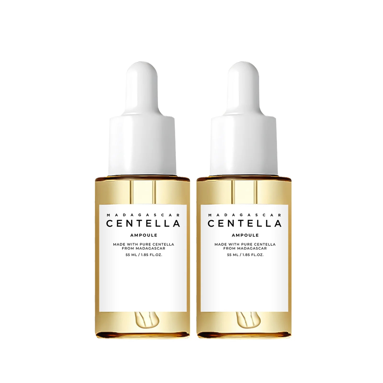 Madagascar Centella Asiatica Serum 55ml - Sensitive Skin Soothing Formula with Acne Support & Deep Moisturizing Care for Face.